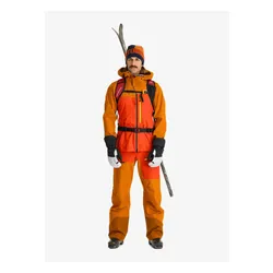 Rękawice narciarskie Ortovox Freeride 3 Finger Glove Pro - black raven/black