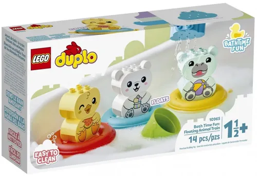 LEGO Duplo 10965 веселье в ванне: плавающий поезд с животными