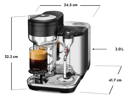 Капсульная кофемашина Sage Nespresso Creatista VERTUO SVE850BTR4EPL1