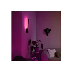 Kinkiet Philips Hue White and Colour Ambiance Liane 929003053101 Czarny