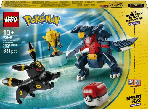 LEGO 72165 Pokémon SMART Play Umbreon kontra Garchomp — walka o mistrzostwo