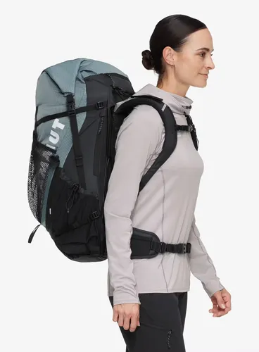 Plecak turystyczny damski Mammut Ducan Spine 50-60 - strata/black