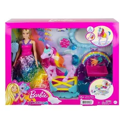 Lalka Barbie Księżniczka z jednorożcem GTG01