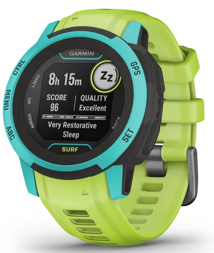 Смарт-часы Garmin Instinct 2s Surf Edition 40mm GPS сине-зеленый