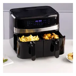 Air Fryer Frytkownica beztłuszczowa TAURUS AF2600D z podwójnym koszem Czarny