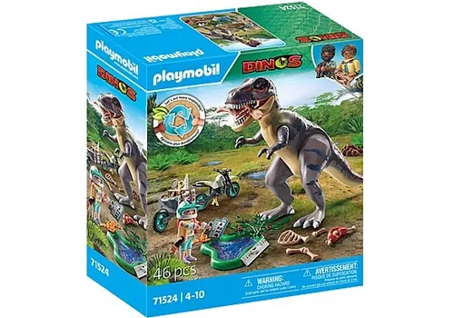 Playmobil Набор фигурок динозавров 71524 В поисках Ти-Рекса