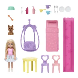 Lalka Barbie Family & Friends Chelsea Rozkładany domek dla lalek JFW49