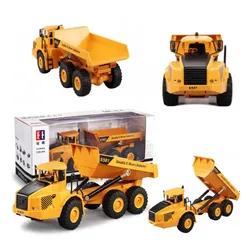 Zdalnie sterowany samochód COIL Auto RC pilot wywrotka ciężarówka VOLVO 1:16 żółta