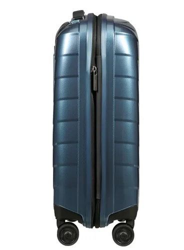 Маленький расширяемый чемодан Samsonite Attrix 55 см (23/26 см) - steel blue