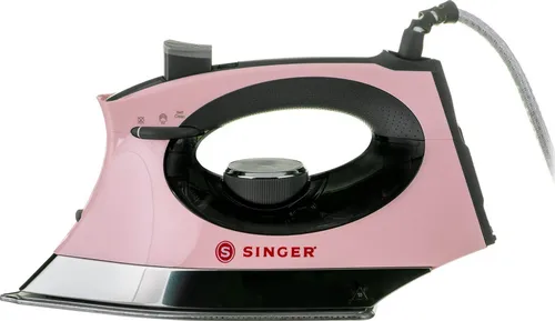 Şarkıcı demir buharlı ütü SİNGER SteamCraft 2600W pembe gri