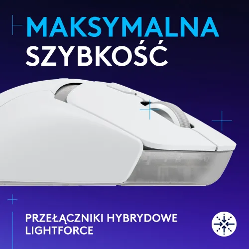 Myszka gamingowa Logitech G309 Lightspeed Biały