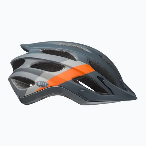 Kask rowerowy Bell Drifter matte gloss slate gray/orange
