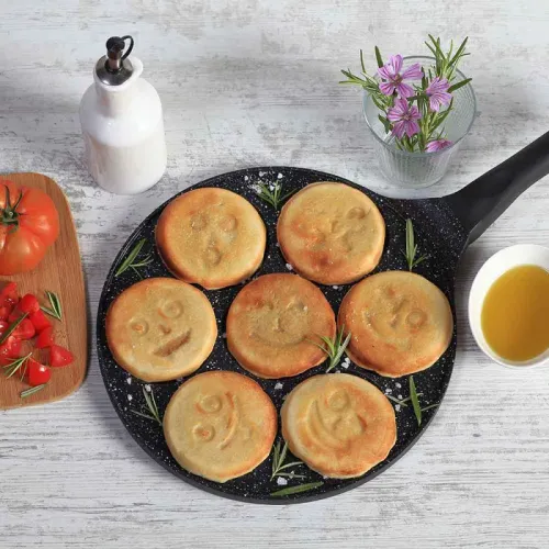 TOGNANA Smile 26 cm - patelnia do pancakes nieprzywierająca