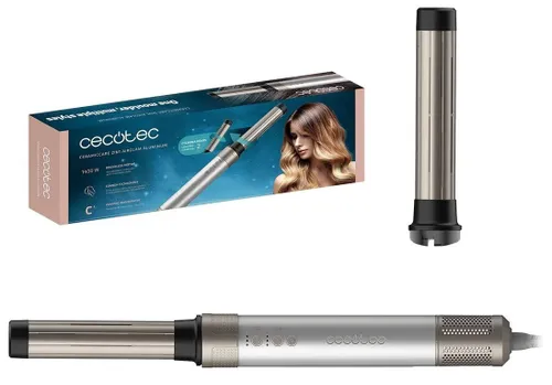 Suszarko-lokówka CECOTEC CeramicCare 2 in 1 AirGlam Srebrny 45 mm