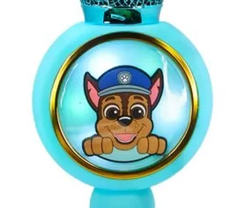 Mikrofon z głośnikiem Bluetooth OTL Technologies PAW Patrol Chase PopSing LED Light Up Wireless Karaoke 5W Morski