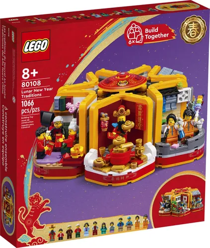 LEGO 80108 Okolicznościowe - Nowy Rok Księżycowy - tradycje
