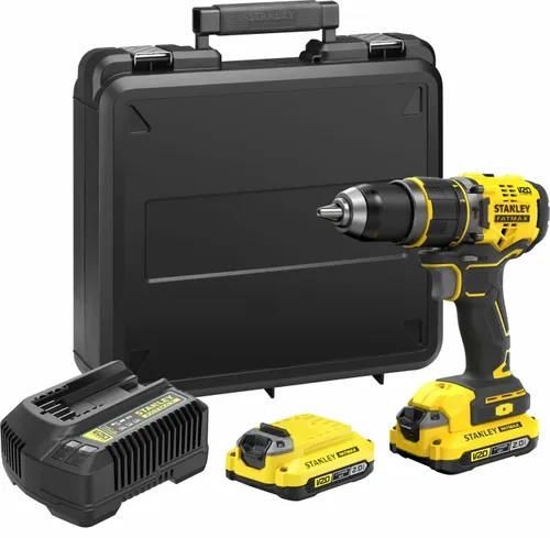 Stanley Fmcd721d2k șurubelniță burghiu 18V 2 x 2 Ah baterie