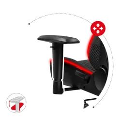 Fotel HUZARO Force 6.3 RGB Mesh