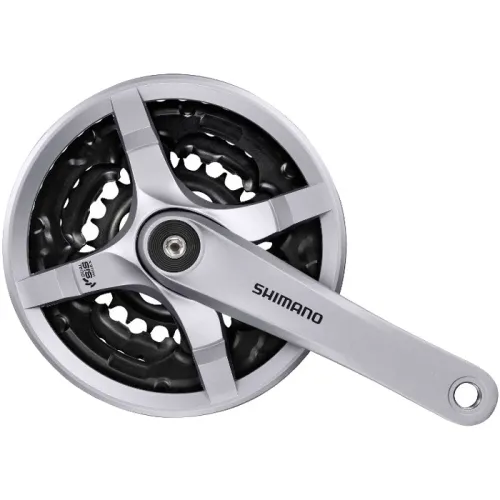 Mechanizm korbowy Shimano Tourney FC-TY501 srebrny