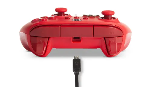 Pad PowerA Enhanced Red do Xbox Series X/S, Xbox One, PC Przewodowy