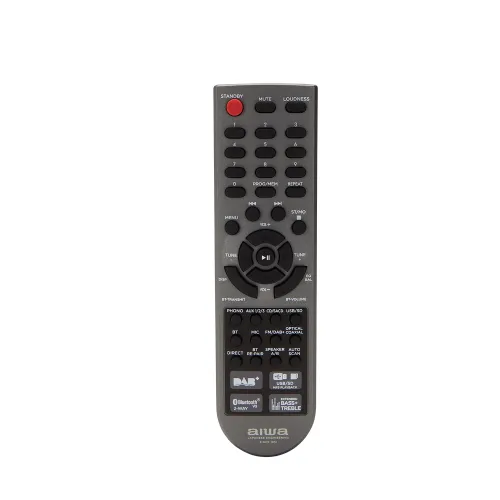 Amplituner Aiwa AMR-200DAB/BK 2-kanałowy Bluetooth Czarny