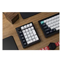 Klawiatura KEYCHRON Q0 Max Wireless Number Pad Switch Gateron Jupiter Banana Czarno-biały