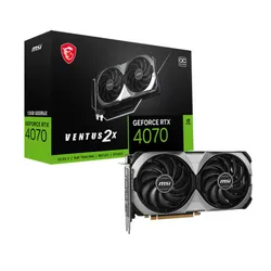 Karta graficzna MSI GeForce RTX 4070 VENTUS 2X E OC 12GB GDDR6X 192bit DLSS