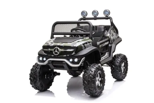 Auto Na Akumulator Samochód Mercedes Unimog S Lakier 4X4 LED Skóra Pilot Eva