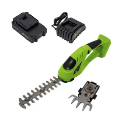 Nożyce do żywopłotu / trawy GREENSO UAO011 20V + Akumulator GREENSO UAO001 2.0 Ah 20V + Ładowarka GREENSO UAO003