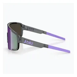 Okulary przeciwsłoneczne Bliz P003 Small crystal black/grey purple multi