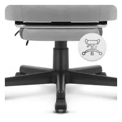 Fotel gamingowy CABRO C502 Szaro-czarny