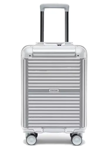 Walizka kabinowa Puccini Dallas - srebrny