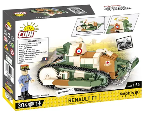 Конструктор COBI Renault FT