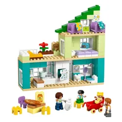 LEGO Duplo Town 10470 Nowoczesny dom rodzinny 3 w 1 z figurkami