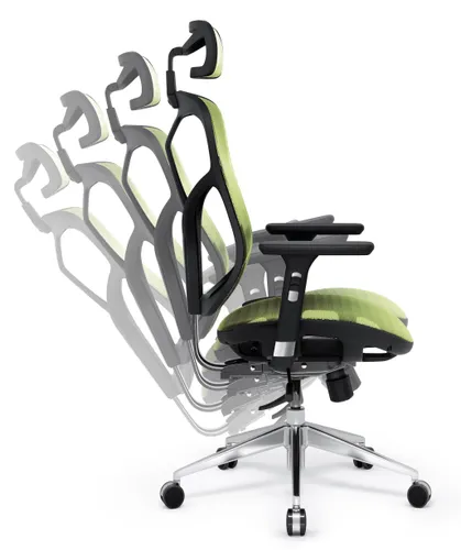 Fotel DIABLO CHAIRS V-Basic Czarno-zielony