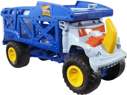 Samochód Hot Wheels Monster Truck Nosorożec Rhino Rig HFB13