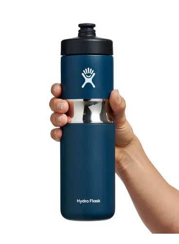 Butelka termiczna Hydro Flask Wide Mouth Insulated Sport Bottle 591 ml - indigo