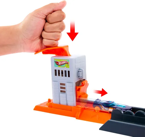 Tor Hot Wheels City Głodny Goryl JHL92