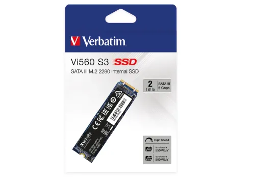 Dysk Verbatim Vi560 S3 2TB M.2 SATA