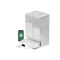 Robot sprzątający iRobot Roomba 515 Combo Funkcja mopowania Stacja oczyszczająca Tworzenie mapy pomieszczenia 70dB Funkcje AI Biały