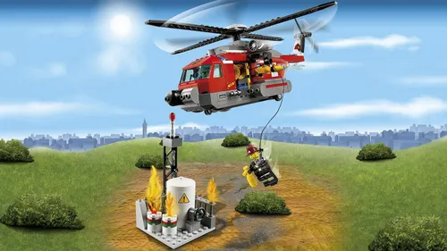 LEGO City Helikopter strażacki (60010)