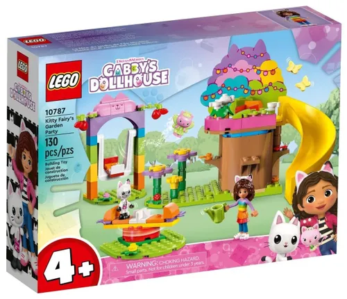 LEGO Koci domek Gabi 10787 Przyjęcie w ogrodzie Wróżkici