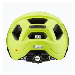 Kask rowerowy dziecięcy UVEX React MIPS Jr lime/black