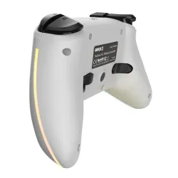 Pad Armor3 NuRival Light Up do Nintendo Switch Bezprzewodowy Biały
