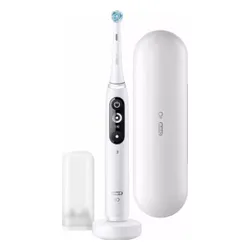 Oral - B магнитная зубная щетка iO Series 7 White Alabaster