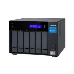 QNAP сервер нас ТВС-672xt-i3-8G 6x0HDD 8GB 4x3.1GHz 2xTB3