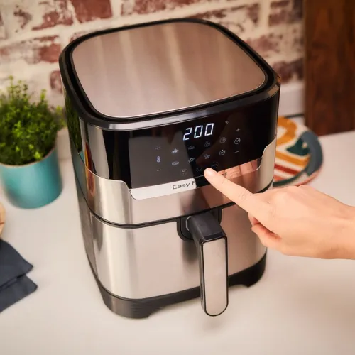 Air Fryer Frytkownica beztłuszczowa TEFAL Easy Fry&Grill Deluxe EY505D15 4.2l z rusztem do grilla