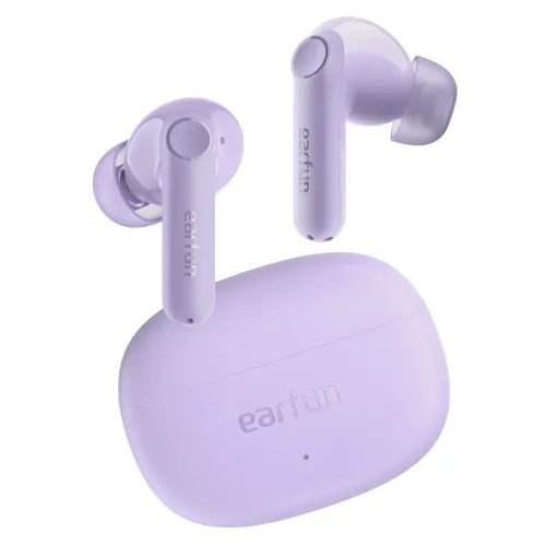 Słuchawki bezprzewodowe Earfun Air Life Dokanałowe Bluetooth 5.4 Fioletowy