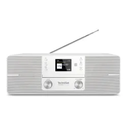 Radioodbiornik TechniSat DigitRadio 371 CD BT Radio FM DAB+ Bluetooth Biały