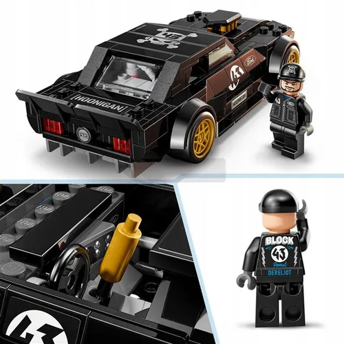 LEGO SPEED CHAMPIONS 77262 1965 Ford Mustang Hoonicorn V1 Kena Blocka